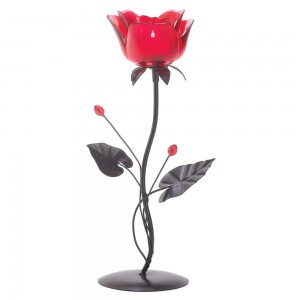 Zingz Thingz Blooming Rose Candle Holder ZNGZ1112